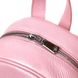 Compact women's backpack made of genuine leather Shvigel 16304 Pink