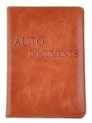 Leather Driver's License Holder - Brown Shvigel 16070