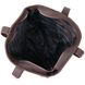 Leather matte women's bag Shvigel 16363 brown