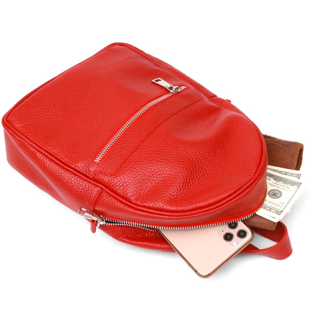Urban women's backpack Shvigel 16301 Red