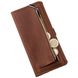Leather Big Bifold Wallet for Women and Men - Long Wallet - Light Brown Vintage - Shvigel 16208