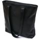 Leather universal female bag Shvigel 16354 black