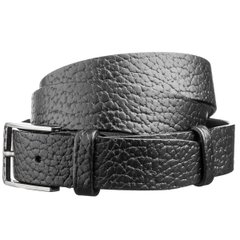 Leather Men's Dress Belt - Black Belt for Men Casual - Shvigel 17337