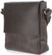 Vintage Leather Messenger Bag - Brown - Shvigel 00884