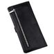 Leather Big Bifold Wallet for Women and Men - Long Wallet - Black Vintage - Shvigel 16209