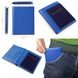 RFID big passport wallet - Genuine leather - Blue - SHVIGEL 00922