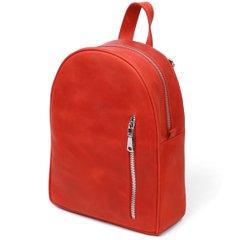 Shvigel Vintage Women's Leather Backpack 16327 Red