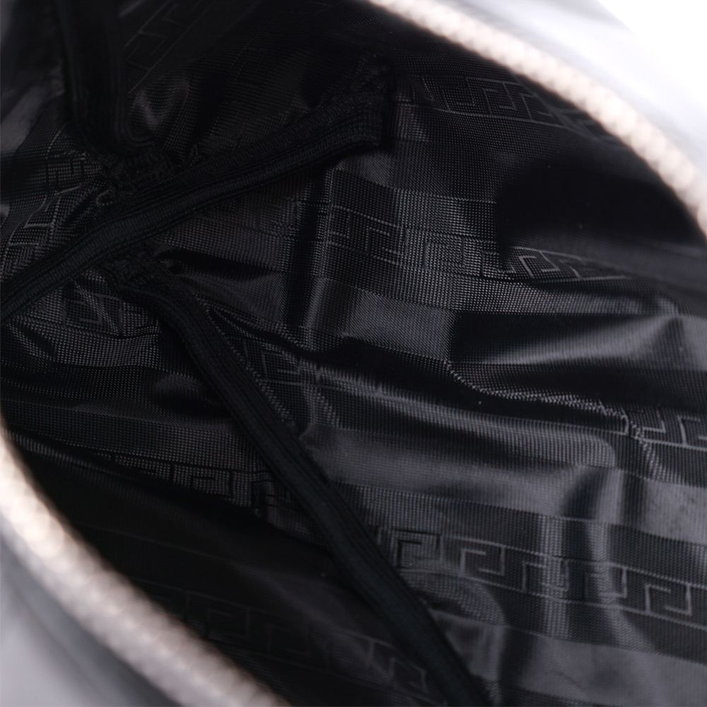 Stylish glossy cosmetic bag Shvigel 16403 black