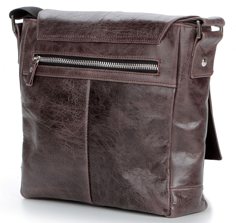 Small manbag SHVIGEL 00794 Brown