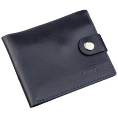 Leather Wallet for Men - Blue Men's Wallet - with Coin Pocket - Shvigel 16212