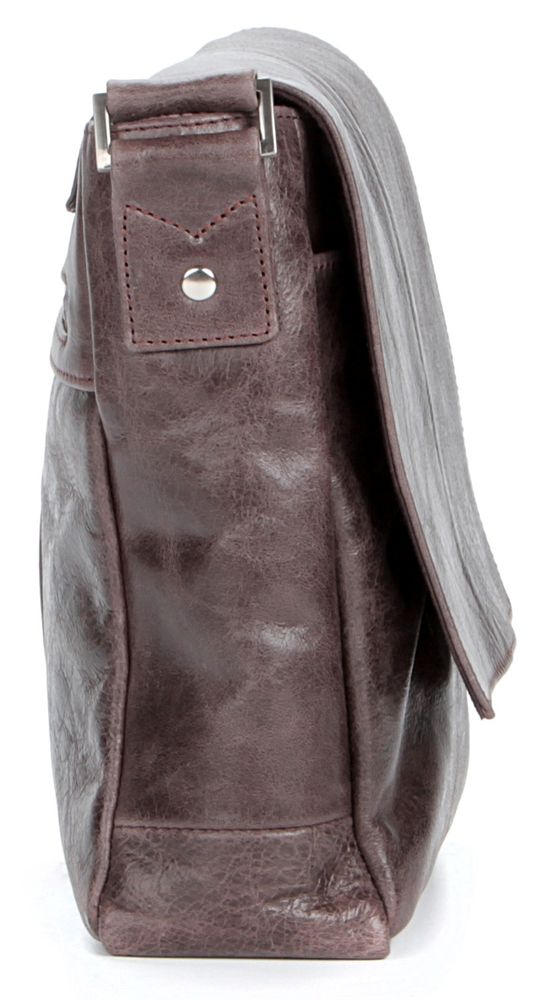 Small manbag SHVIGEL 00794 Brown