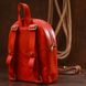 Shvigel Vintage Compact Women's Backpack 16312 Red
