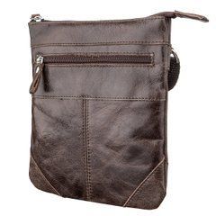 Leather Bag SHVIGEL 11136 Made in Ukraine Brown Genuine Leather Fashion Accessory