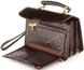 Small manbag - Real leather - Crocodile embossed - SHVIGEL 00377