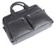 Laptop Bag - Leather - Black - Shvigel 00975