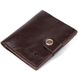 Classic men's wallet made of genuine leather Shvigel 16506 Brown