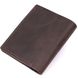 Men's leather wallet Shvigel 16475 Brown
