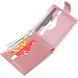 Horizontal Genuine Leather Wallet for Women Shvigel 16467 Pink