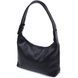 Shoulder Bag SHVIGEL 22827 Black Natural Leather Flotar - Made in Ukraine