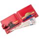 Leather Wallet for Women - Red Women's Wallet - Slim Leather Wallet - Shvigel 16215