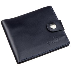 Leather Wallet for Men - Blue Men's Wallet - Slim Leather Wallet - Shvigel 16216