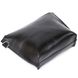 Comfortable leather cosmetic bag SHVIGEL 16409 Black