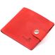 Женское винтажное кожаное портмоне Shvigel 16434 Красный