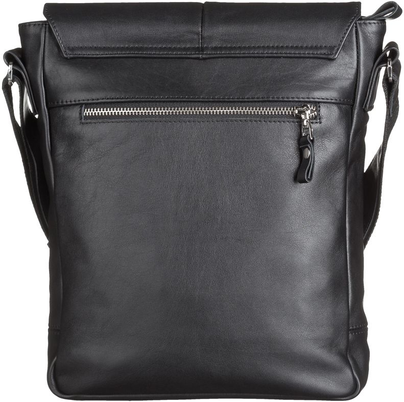Bag SHVIGEL 00859 made of genuine leather Black