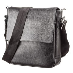 Genuine leather bag - Black - SHVIGEL 11081, Черный