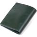 Men's stylish leather wallet Shvigel 16483 Green