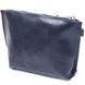 Solid cosmetic bag for women Shvigel 16413 Blue
