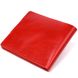 Women's small leather wallet Shvigel 16440 Red