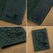 Dreamcatcher passport cover - Genuine leather - Green - SHVIGEL 13836, Зелёный