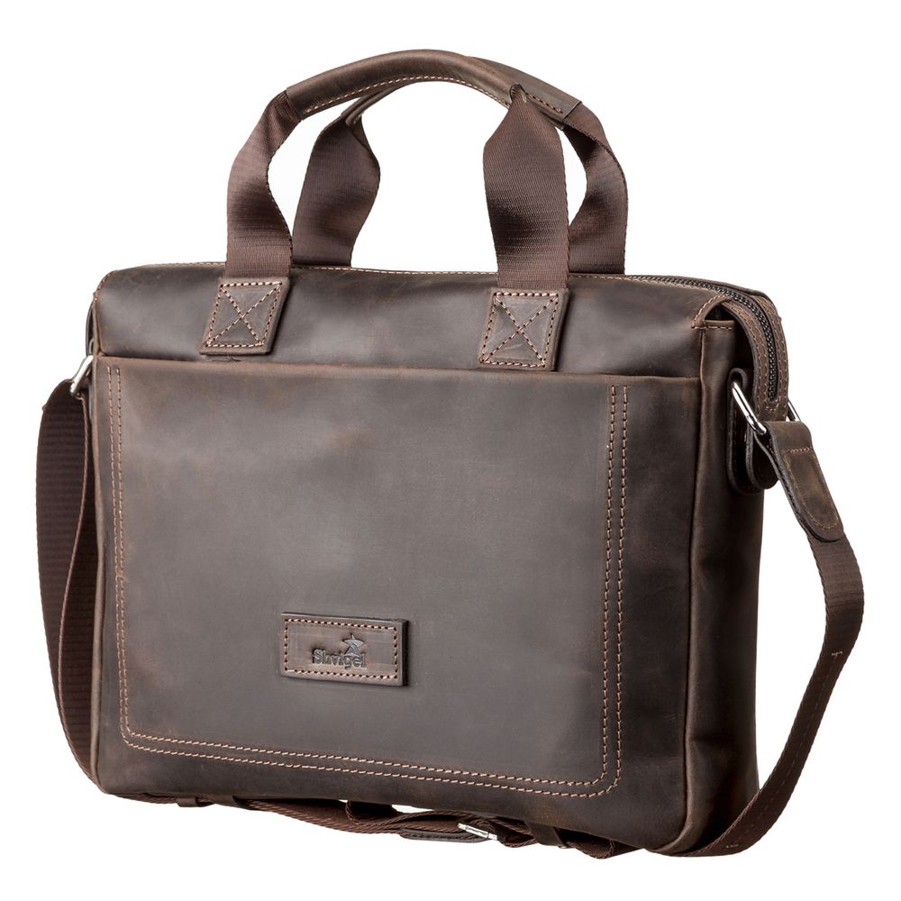 Men's bag SHVIGEL 11108 leather Brown