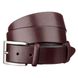 Leather men's belt - Brown - SHVIGEL 15267