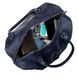 Leather Duffel Travel Bag - Sports Gym Bag - Weekender Overnight Luggage Blue - Shvigel 11127