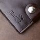 Men's leather wallet Shvigel 16443 Brown