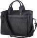 Vintage Leather Bag for Laptop - Black - Shvigel 11035
