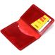 Stylish red Card Holder SHVIGEL 00116
