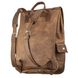 Vintage Leather Backpack - Brown Vintage - Laptop Backpack 13' - Shvigel 13947