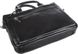 Laptop Bag - Genuine Leather - Black - Shvigel 11036
