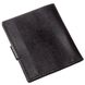 Slim Leather Wallet for Men and Women - Black Bifold Men's Wallet - Shvigel 16225