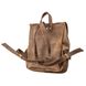Crazy Horse Leather Backpack - Brown Vintage - Shvigel 13948