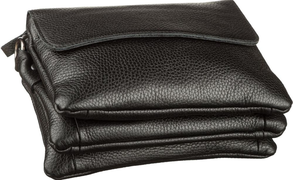 Small Leather Bag for Men - Shvigel 11038
