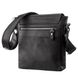 Black Leather Bag for Men - Shvigel 11171