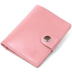 Compact women's wallet made of genuine leather Shvigel 16488 Pink
