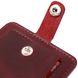 Matte vintage leather tag for suitcase Shvigel 16558 Burgundy