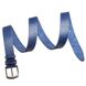 Belt for Men Blue Genuine Leather -Classic Dress Men's Belt - Shvigel 17324