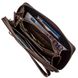 Checkbook Holder - Long Brown Leather Bifold Wallet for Men - Shvigel 19124