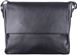 Leather Bag Men's - Black - Shvigel 11039